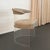 This is a classic 1970s Lucite floating barrel tub chair designed in the manner of Vladimir Kagan. It features a curved...