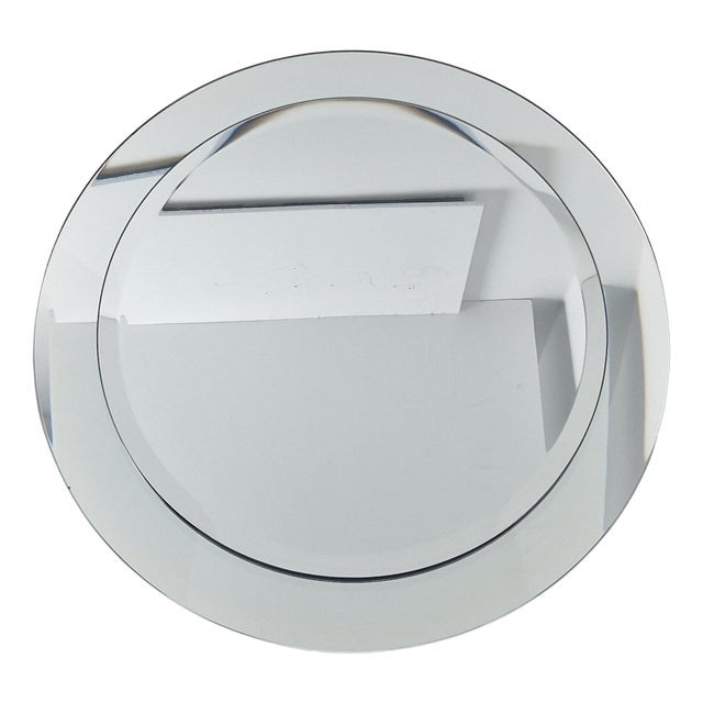 Mirror Turin Three Glasses from Cristal Art , 1970s For Sale