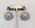 1970s Vintage C1973 Signed Napier Rhodium Plated Openwork Drop Clip Earrings-2 Pieces For Sale - Image 5 of 8