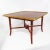 Pair of Vintage Chinoiserie Red Lacquer Side Tables With Faux Bamboo Legs For Sale - Image 12 of 18