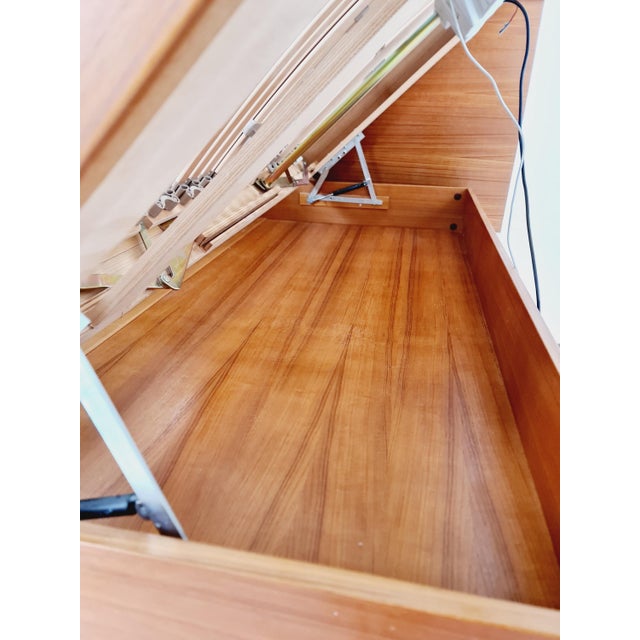 Mid-Century Modern Danish Teak King Size Double Bed, 1970s For Sale - Image 12 of 18