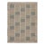 Rug & Kilim’s Scandinavian Style Rug With Beige-brown and Blue Patterns 3x12 For Sale