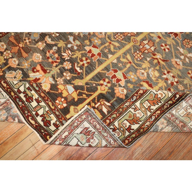 Persian Malayer Gallery Antique Rug rug no.j3824 For Sale In New York - Image 6 of 9