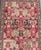 Tribal Long Antique Caucasian Karabagh Runner With Ivory and Rose Field Design For Sale - Image 3 of 10