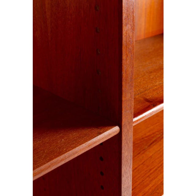 Mid-Century Modern Vintage Danish Teak Bookcase by Børge Mogensen for FDB For Sale - Image 3 of 9