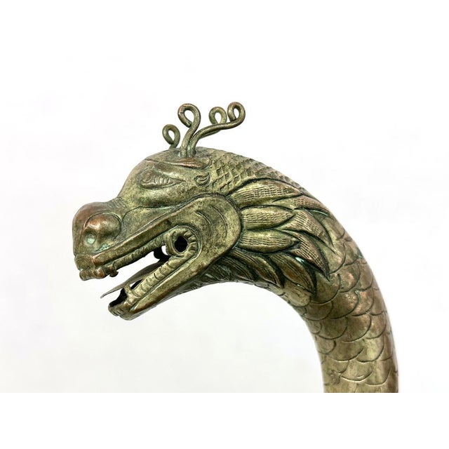 Antique Silver Plated Walking Cane For Sale - Image 7 of 18