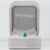 Modern Colombian Emerald Ring With Earth-Mined Diamond Accents: Solid 14k Gold, 5x4mm, Size 6.75 For Sale - Image 3 of 9