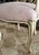 Wood Mid Century French Style Ribbon Back Arm Chair For Sale - Image 7 of 10