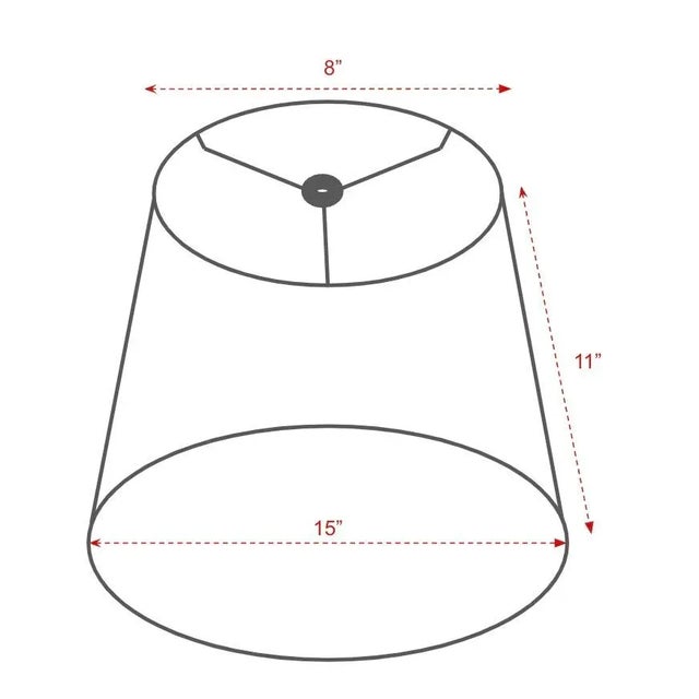 Bunny Williams Home Bunny Williams Home Brook Lampshade, Medium For Sale - Image 4 of 4