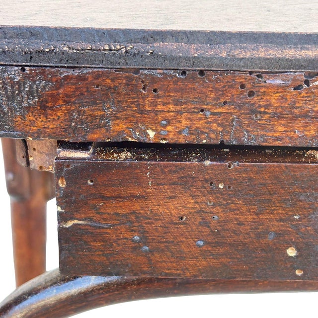 Wood Vienna Secession Oak Bent Wood Arched Bedside Table W/ Drawer by Thonet For Sale - Image 7 of 7
