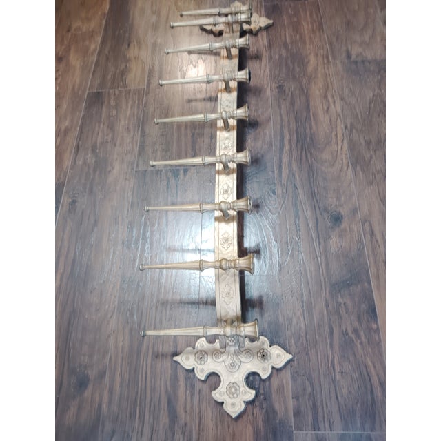 1970s Dart 5731 Syroco Wall Sconce 9 For Sale - Image 5 of 9