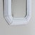 Mirror White Wall Mirror with Ceramic Frame, 1950s For Sale - Image 11 of 12