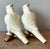 Postmodern Vintage Boho Glazed Ceramic Birds - A Pair For Sale - Image 3 of 6