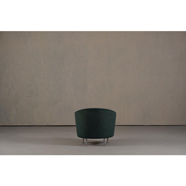 Mid-Century Modern New Tone Armchair by Massimo Iosa Ghini for Moroso, Italy, 1980s For Sale - Image 3 of 14