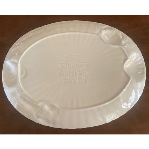 Serve in vintage style with this **Vintage Japanese Large Ceramic Seafood Chatter Platter**, a beautifully crafted serving...