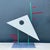 Late 20th Century Vintage PostModern Abstract Geometric Sculpture For Sale - Image 5 of 12