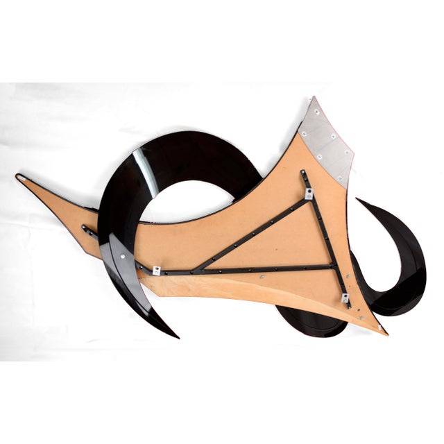 1990s Granite Sail - Abstract Wall Sculpture by Craig French For Sale In Monterey, CA - Image 6 of 6