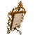 Antique 19th C. German Porcelain Plaque of Beatrice Cenci Signed C. Russhuldt, Gilt Rococo Frame For Sale - Image 9 of 12