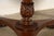 Baker Furniture Regency Banded Mahogany Double Pedestal Extension Dining Table, Newly Refinished For Sale - Image 11 of 15