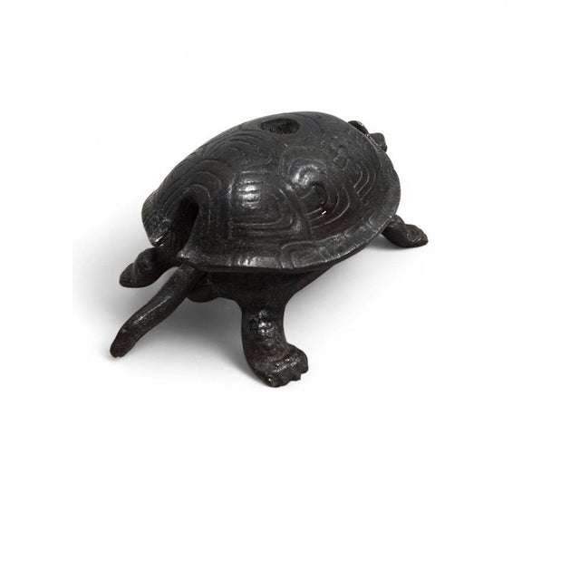 Black Antique Cast Iron Turtle-Form Cigar Cutter, 1880 For Sale - Image 8 of 10