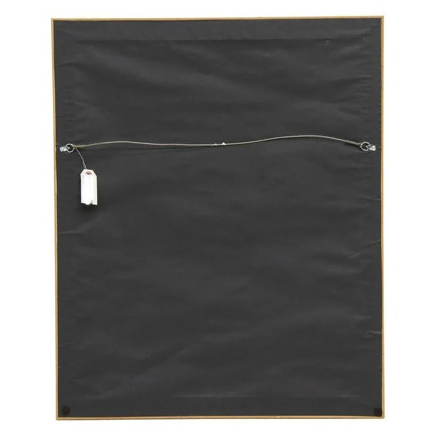 1950s Hand Painted Tibetan Buddhist Mandala Thangka on Cloth, Framed For Sale - Image 4 of 4