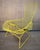 Bird Chair in Sulfur Yellow by Harry Bertoia for Knoll International, 1980s For Sale - Image 14 of 15