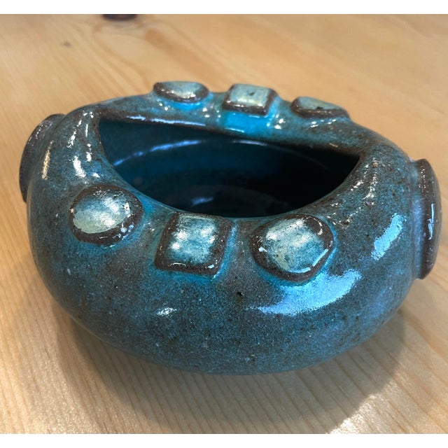 Brutalist Studio Pottery Vessel Ca. 1970 For Sale - Image 4 of 6