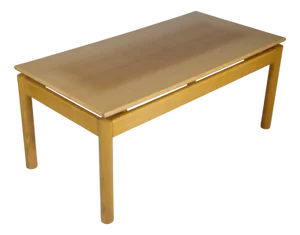 Minimalist Ash Coffee Table, 1970s