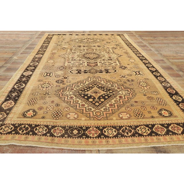 Textile Antique Turkestan Khotan Rug - 6'09 X 13'02 For Sale - Image 7 of 8