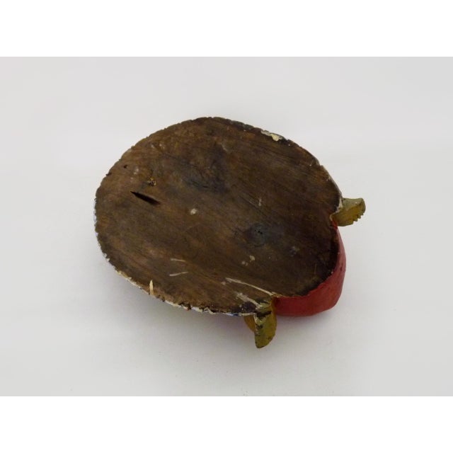 Gold Vintage Dewi Sita Mask, 1970s For Sale - Image 8 of 9