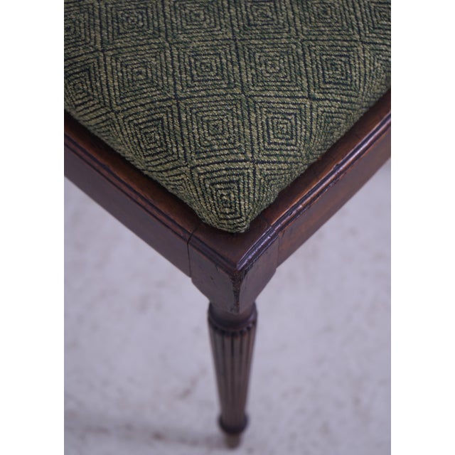 Vintage Mahogany Balloon Back Sheraton Side Chair For Sale - Image 13 of 18