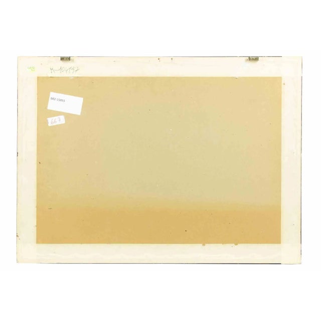 The Hague - Le fameux Vivier de la Haye is an original print realized on peep-leaf in the 18th century. A beautiful...