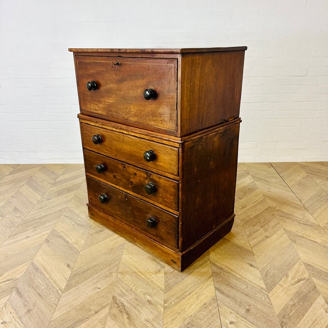 19th Century English Chest of Drawers For Sale - Image 11 of 18