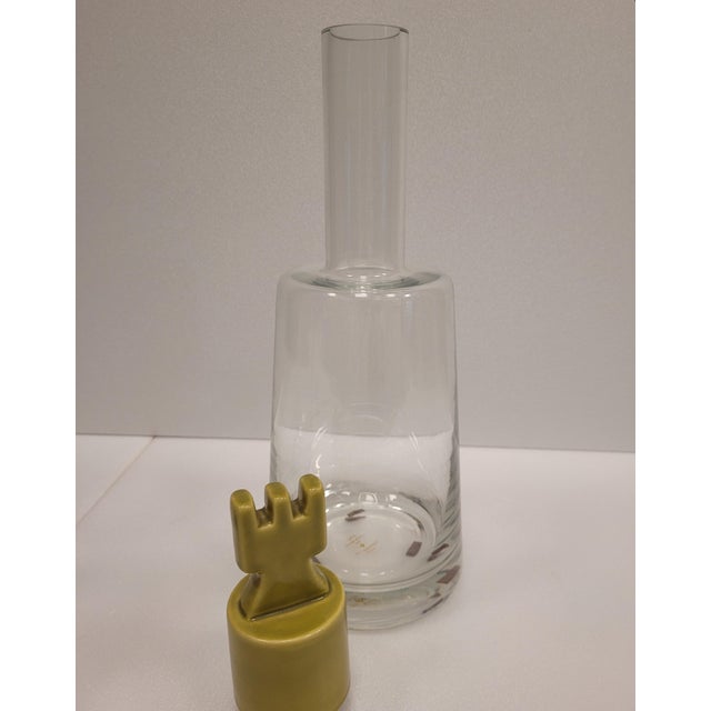 Crystal Decanters by Maison Les Héritiers for Roche Bobois, 2010s, Set of 2 For Sale - Image 6 of 17