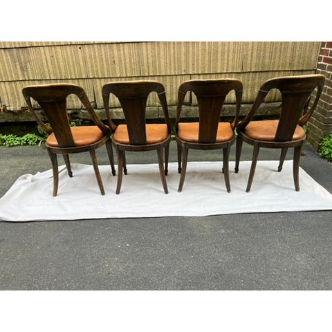 Jamestown Lounge Co. Jack Van Der Molen for Jamestown Lounge Co. Chairs Set of 4 For Sale - Image 4 of 16