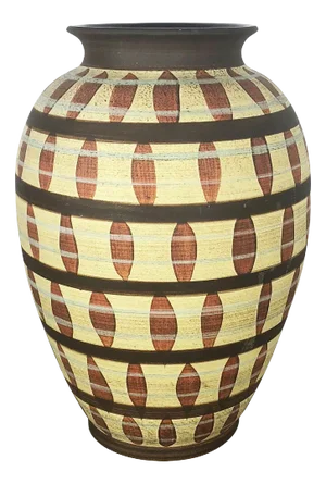Vintage Abstract Ceramic Pottery Vase by Simon Peter Gerz, Germany, 1950s