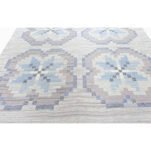 Mid-Century Swedish Rölakan Rug by Ingegerd Silow, at Doris Leslie Blau For Sale - Image 4 of 7