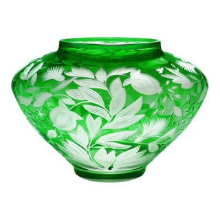 ARTEL Verdure Vase, Emerald For Sale