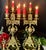 Vintage Brass Italian Brevettato Styled Candelabras - A Pair For Sale In Phoenix - Image 6 of 10