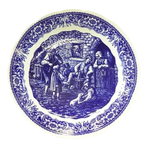 Mid 20th Century Belgium Porcelain Boch Freres Plate