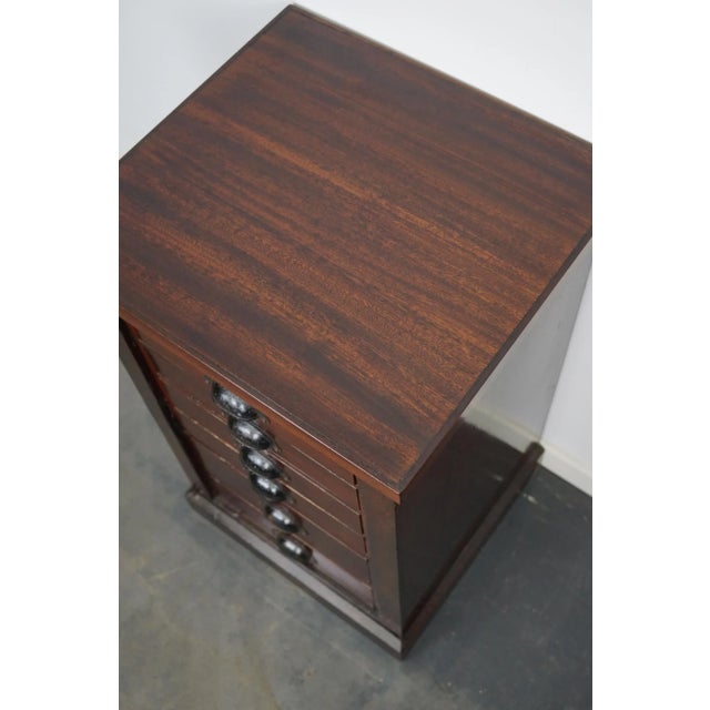Dutch Mahogany Apothecary Cabinet, 1930s For Sale - Image 5 of 13
