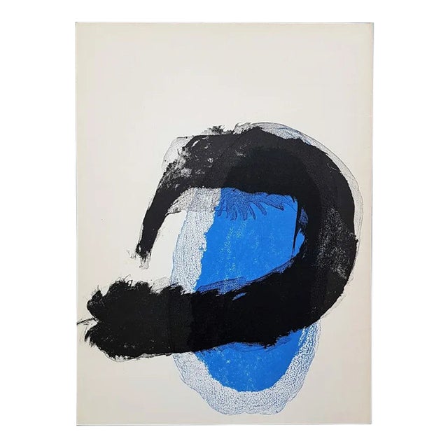 Joan Miro Original Lithograph Dm05128 Derriere Le Miroir 1961 For Sale