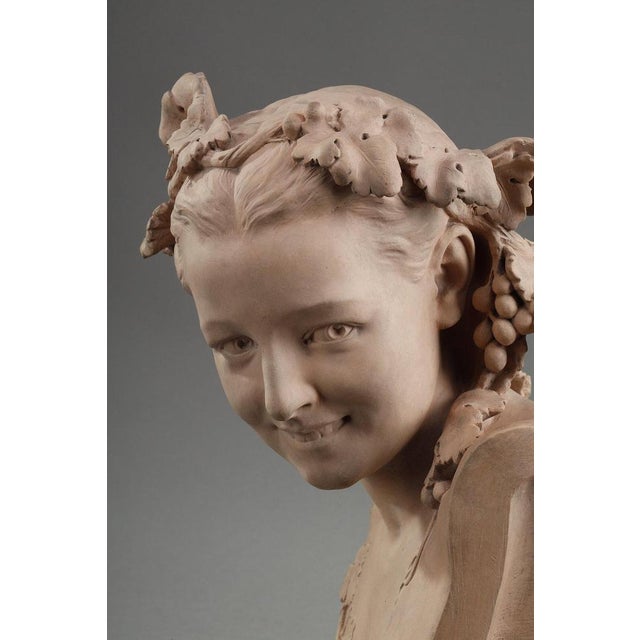 Jean-Baptiste Carpeaux, Bust Sculpture, 1870, Terracotta For Sale - Image 11 of 18