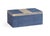 Wildwood Wildwood Suede Box - Blue For Sale - Image 4 of 4