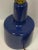 Gordon & Jane Martz 1960s Martz Gloss Blue Ceramic Table Lamp Petite Signed For Sale - Image 4 of 6