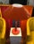 1960s Gerald Thurston Orange Table Lamp by Lightolier For Sale - Image 11 of 13