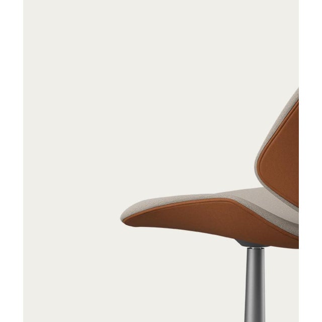 Council Family Salon Chair Steelcut by Salto and Sigsgaard for OneCollection For Sale - Image 6 of 14