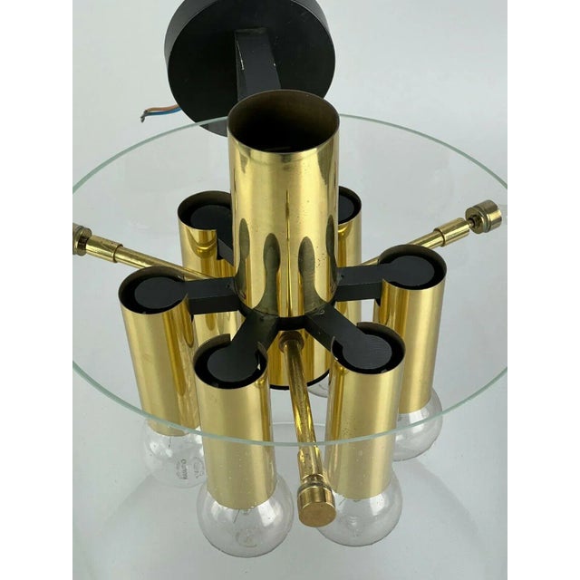 Large Mid-Century Space Age Wall Lamp from Limburg For Sale - Image 4 of 11