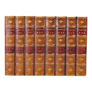 Vintage Faux Leatherbound Book Panel From England For Sale