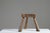 Wood Brutalist Tripod Stool, France, 1950s For Sale - Image 7 of 11